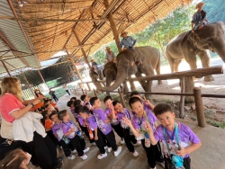 20231218015107(1).jpg - กิจกรรมทัศนศึกษาแหล่งเรียนรู้นอกสถานที่ เพื่อเปิดโลกทัศน์กว้างไกล สำหรับเด็กปฐมวัย ณ ศูนย์อนุรักษ์ช้างไทย อ.ห้างฉัตร จ.ลำปาง | https://www.pongsanook.ac.th
