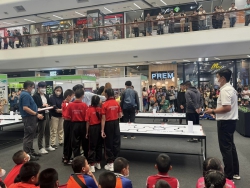 20240320065152.jpg - มอบเกียรติบัตรให้กับนักเรียนที่ได้รับรางวัลชมเชย จากการแข่งขัน Robot Contest ภายใต้โครงการอุตสาหกรรมแฟร์ ”Lampang Industrial Fair” ระดับประถมศึกษา | https://www.pongsanook.ac.th