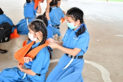 20220218234205(3).jpg - ลูกเสือสามัญ - ยุวกาชาด โรงเรียนบ้านปงสนุก ได้จัดกิจกรรมเดินทางไกล ประจำปีการศึกษา 2564  | https://www.pongsanook.ac.th