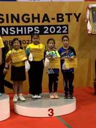 20221110004736.jpg - เด็กหญิงฉัตรวลี สมิทธิ์สมบูรณ์ (น้องอายซ์) ชั้นประถมศึกษาปีที่ 2/7 ได้รับรางวัลรองชนะเลิศอันดับ 2 แบดมินตันรายการ YONEX-SINGHA BTY Championships 2022  | https://www.pongsanook.ac.th