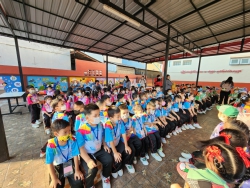 20230125065919(3).jpg - กิจกรรมทัศนศึกษาแหล่งเรียนรู้นอกสถานที่คณะครูและนักเรียนสายชั้นอนุบาลปีที่ 2 ณ ศูนย์อนุรักษ์ช้างไทย อ.ห้างฉัตร จ.ลำปาง | https://www.pongsanook.ac.th