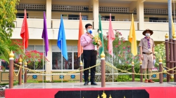 20230307004042(1).jpg - มอบช่อดอกไม้แสดงร่วมแสดงความยินดีต้อนรับพนักงานราชการเข้าสู่รั้วแดง-ดำ | https://www.pongsanook.ac.th