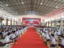 20230609004148(1).jpg - พิธีไหว้ครู ประจำปีการศึกษา 2566 ณ หอประชุมโรงเรียนบ้านปงสนุก | https://www.pongsanook.ac.th