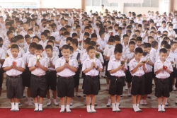 20230609004155(1).jpg - พิธีไหว้ครู ประจำปีการศึกษา 2566 ณ หอประชุมโรงเรียนบ้านปงสนุก | https://www.pongsanook.ac.th